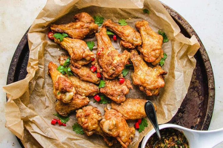 Air Fried Thai Chicken Wings