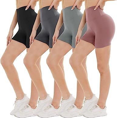 4 Pack Biker Shorts