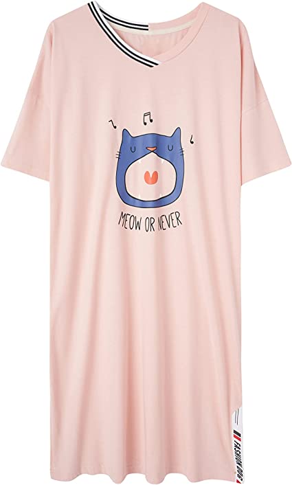 Women's Sleepwear Loose Nightgown