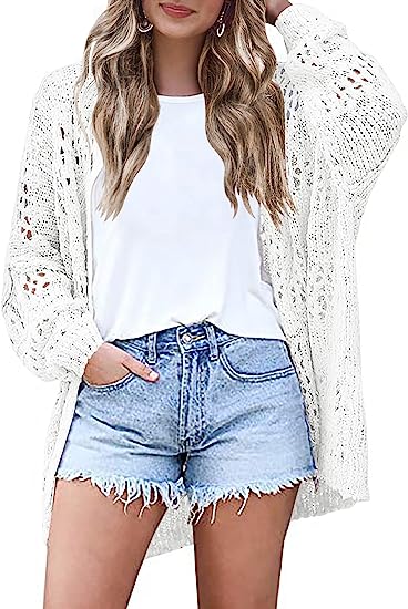 Lightweight Crochet Cardigan
