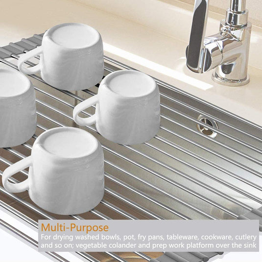 Roll up Dish Drying Rack