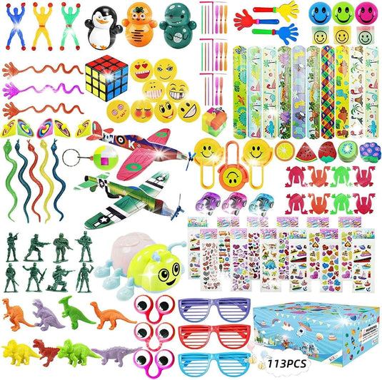 113 Pcs Party Favors for Kids