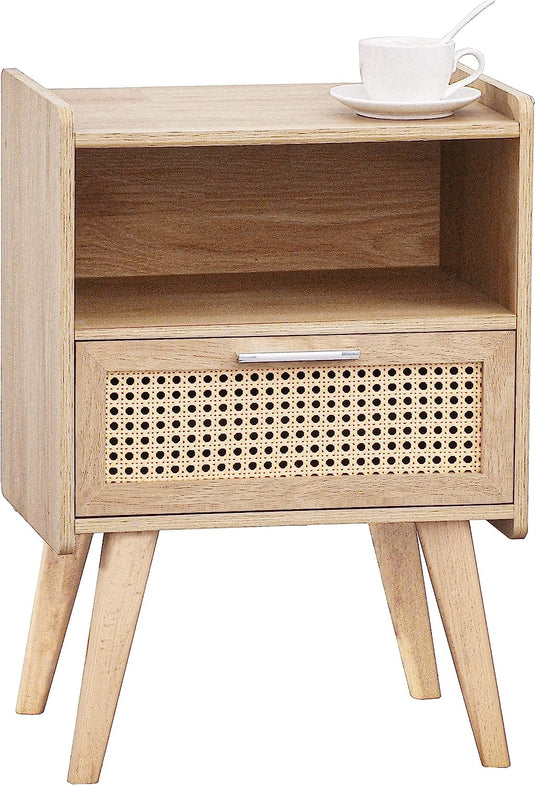 Rattan Nightstand