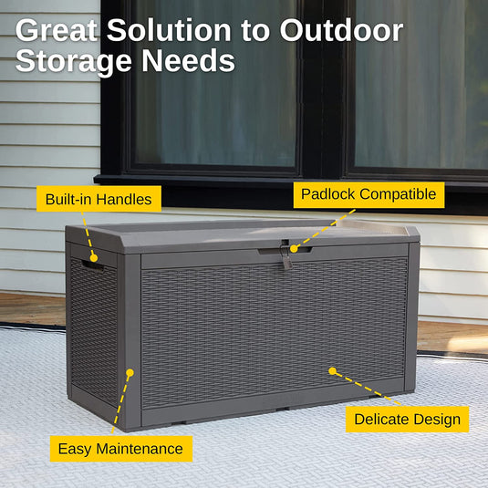 100 Gallon Large Deck Box