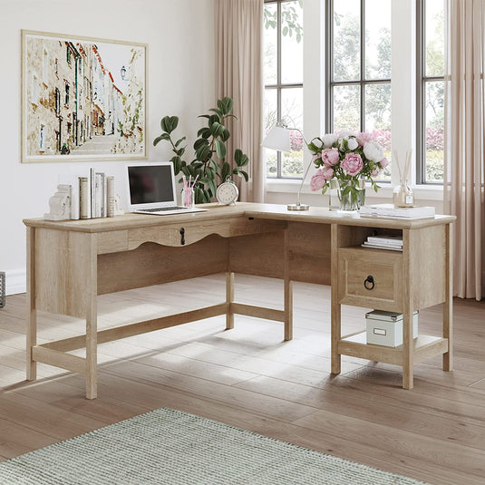 Sauder Adaline Cafe L-Desk