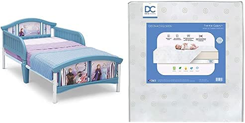 Frozen II Toddler Bed w/ Mattress Bundle