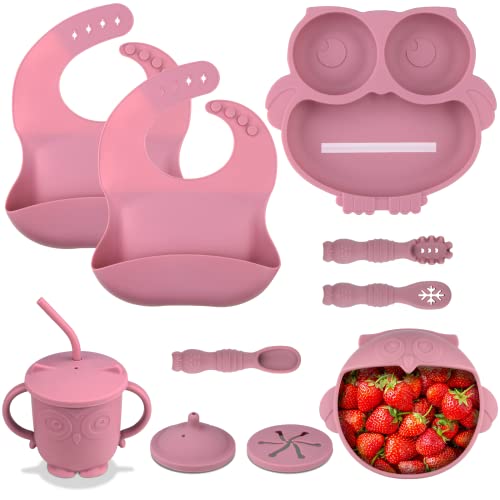 Load image into Gallery viewer, Silicone Baby Feeding Set
