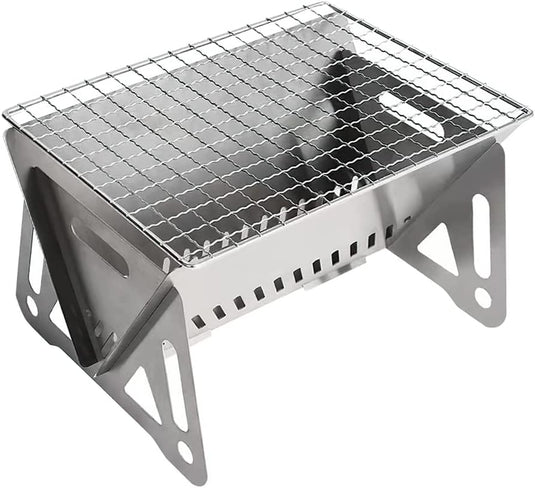 Portable Stainless Steel Mini Charcoal Grill