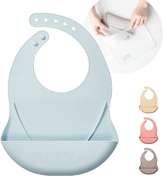 Load image into Gallery viewer, Silicone Baby Bib
