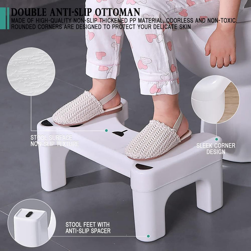 Load image into Gallery viewer, Squatting Toilet Stool for Adults,7&#39;&#39;
