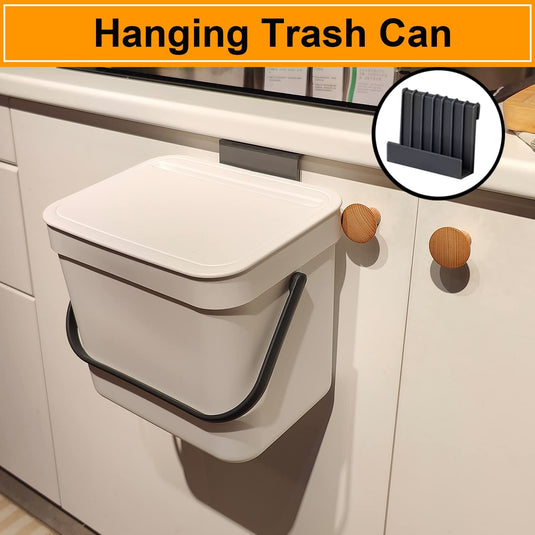 Kitchen Garbage Can with Lid