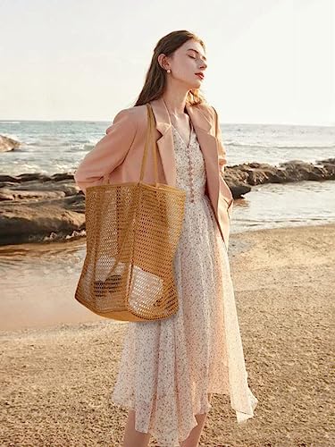 Load image into Gallery viewer, Mesh Beach Tote Bag
