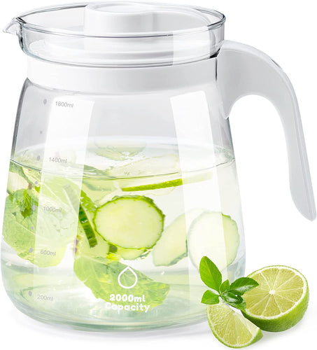 Glass Water Pitcher