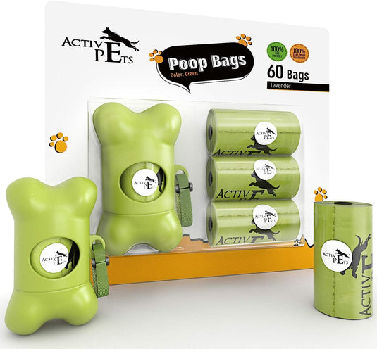 Dog Poop Bag Dispenser & Bags
