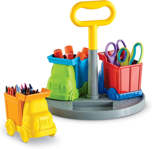 Learning Resources Create-a-Space Kiddy Center Trucks