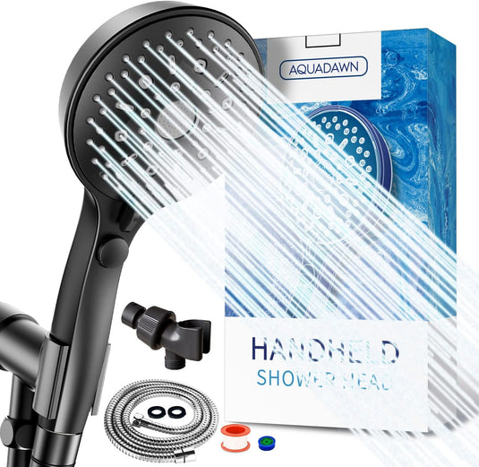 High Pressure Handheld Shower Head 11 Spray Settings