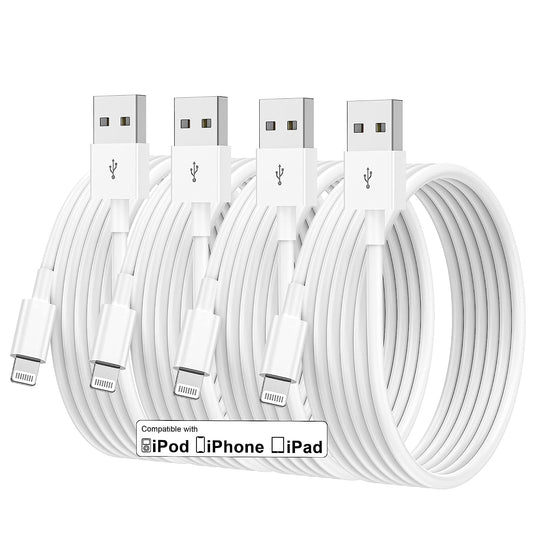 iPhone Charger Cord 10ft 4 Pack