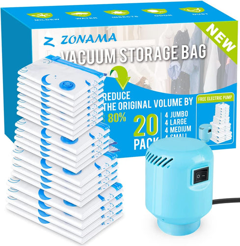 Storage Bags with Electric Air Pump