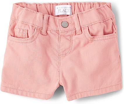 The Children's Place Toddler Girls Denim Shortie Shorts