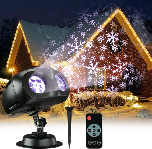 Christmas Projector Lights w/ Remote