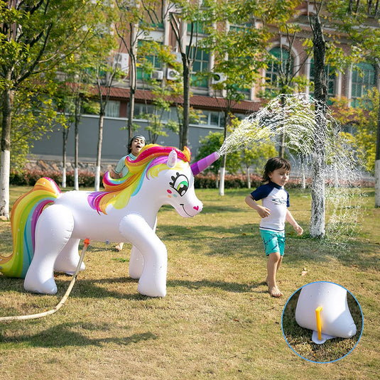 53'' Inflatable Unicorn Sprinkler